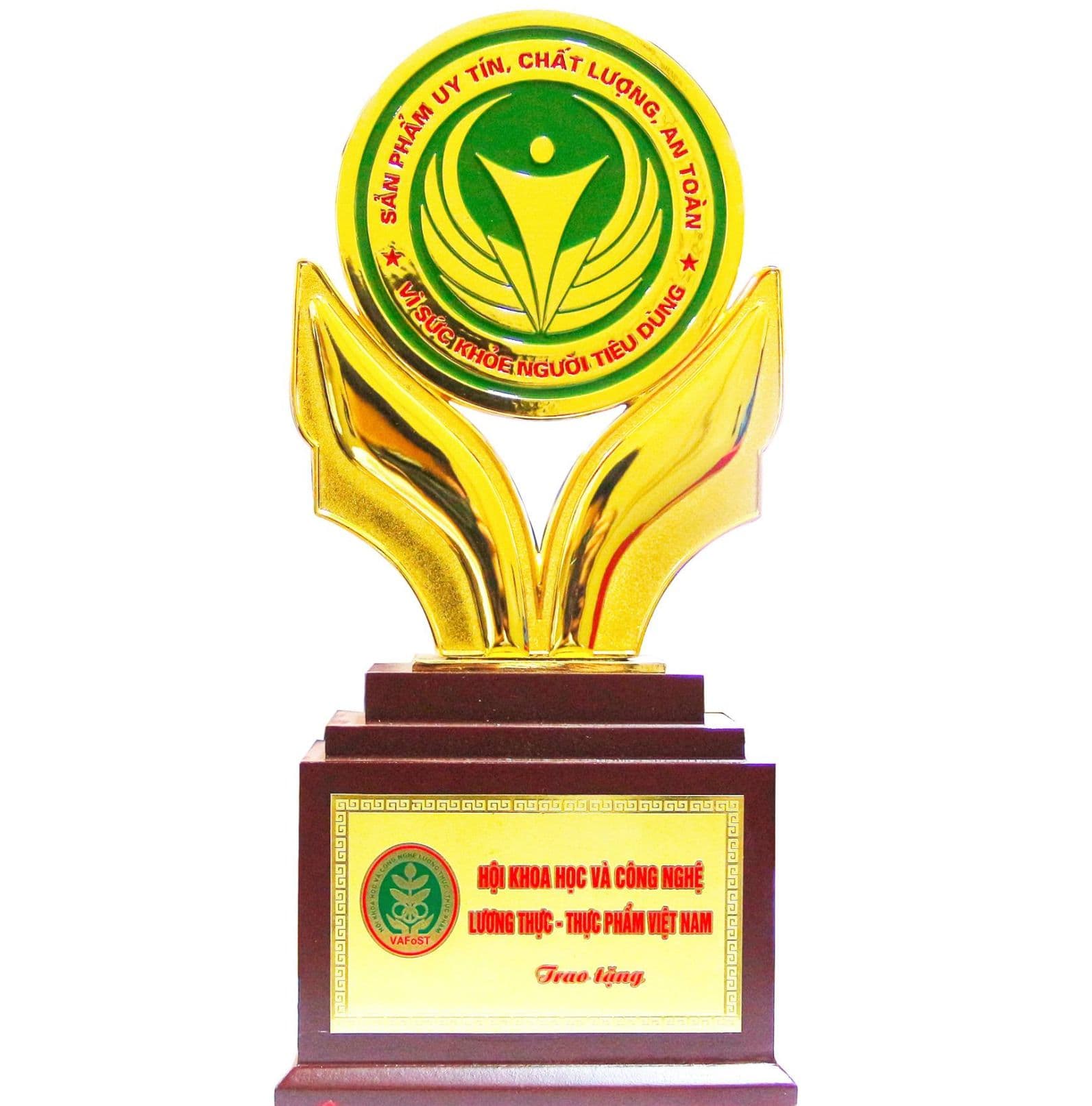 Cúp «Sản phẩm uy tín · An toàn»